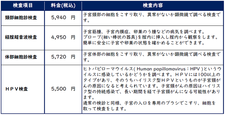 子宮頸がん検診